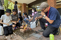 防災サバイバルをアウトドアから学ぶ玉川学園